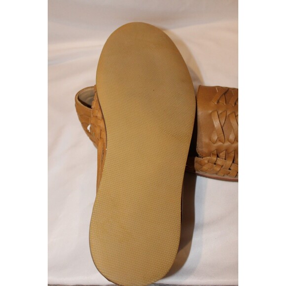 Nisolo Leather Sandal‎ Huarache Men\'s SADDLE BROWN NWOB SZ 10 MSRP $150